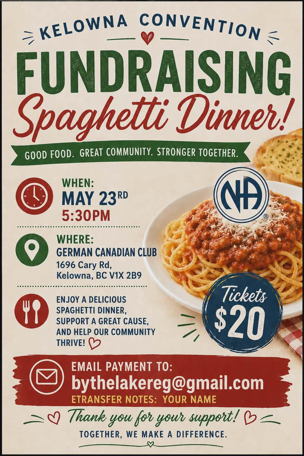 Spaghetti Dinner